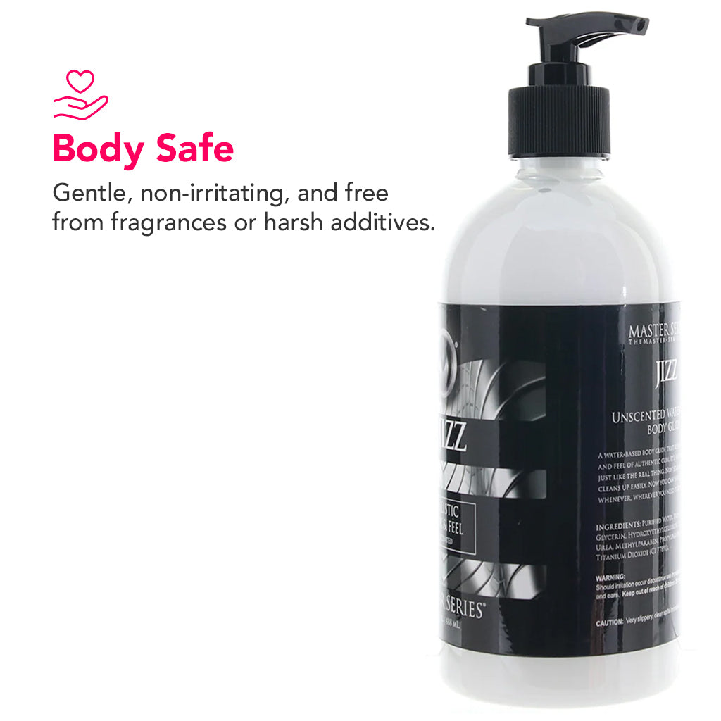 Master Series Jizz Unscented Lubricant in 34oz/1L