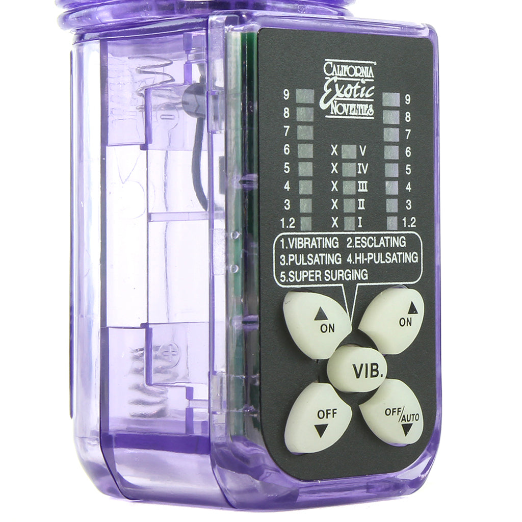 Purring Thrusting Panther Vibe in Purple