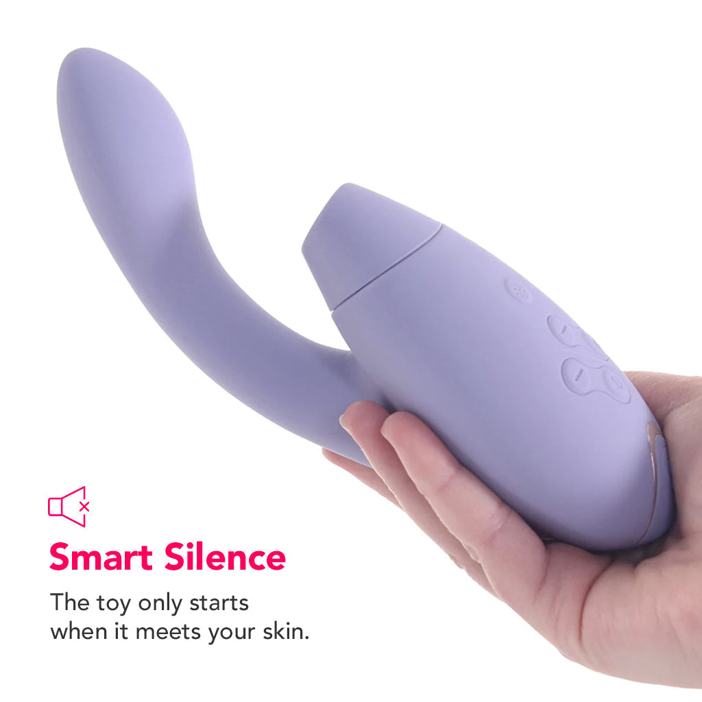 Womanizer Womanizer Duo 2 Clitoral & G-Spot Stimulator in Lilac - Vibrators - HoneyHugs Canada (View 7)