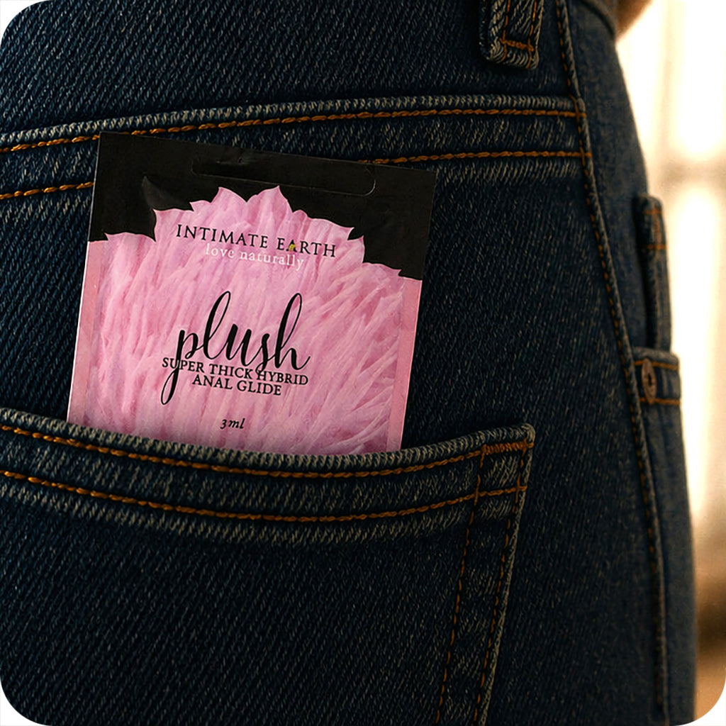 Plush Super Thick Hybrid Anal Glide in .1oz/3ml