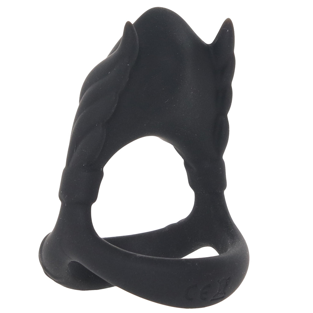Maia Rocky Silicone Vibrating Dual C-Ring - Vibrators - HoneyHugs Canada