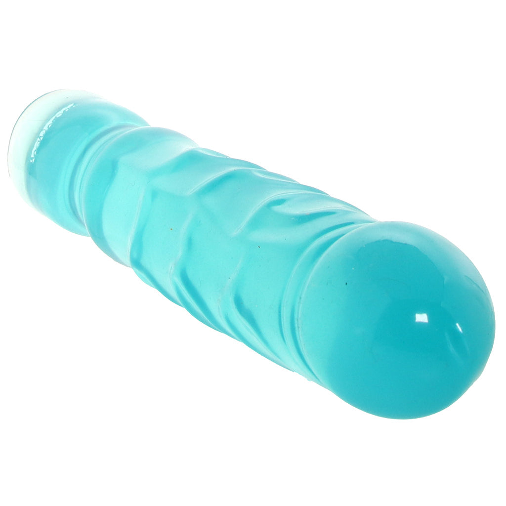 Crystal Jellies 12 Inch Big Boy Dildo in Teal