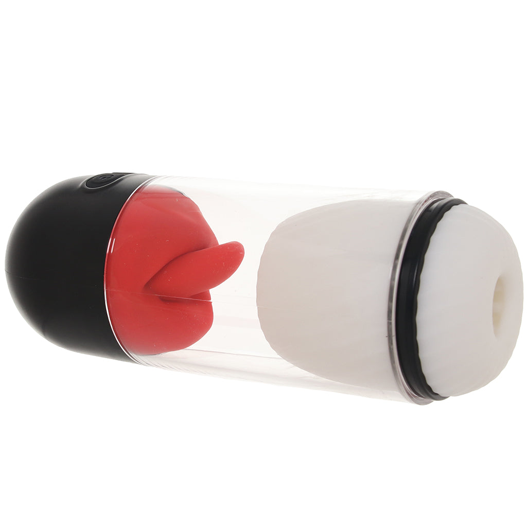Nasstoys Delite Realistic Masturbator with Tongue Action - Male Masturbators - HoneyHugs Canada
