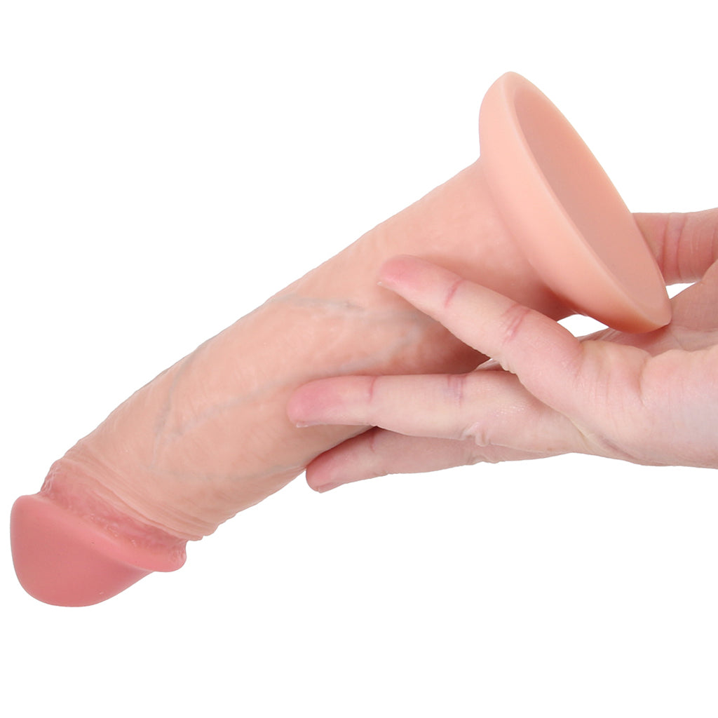 JOCK Jock Real Skin 8 Inch Vibrating Dildo - Vibrators - HoneyHugs Canada (View 4)
