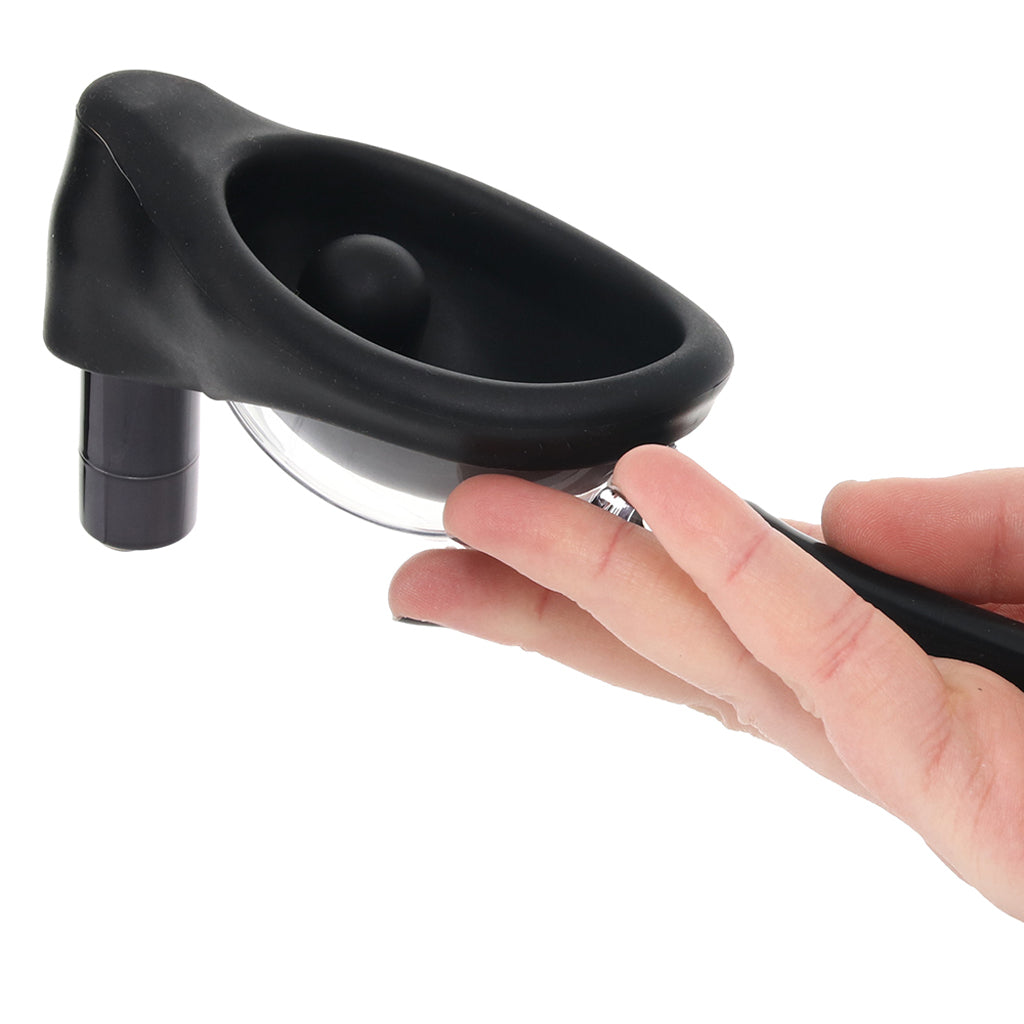 Size Up Vibrating Mini Pussy & Clitoral Pump