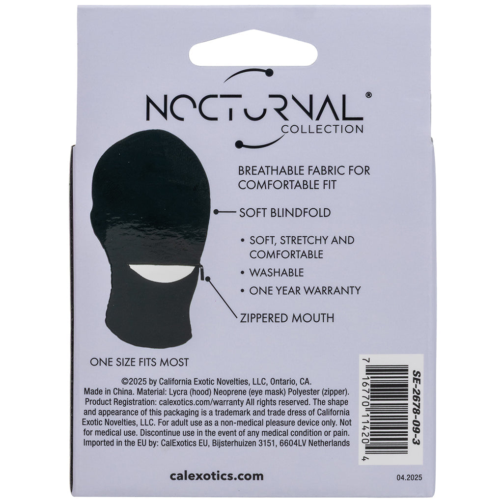 Elevate Intimacy: The Nocturnal Collection Breathable Fetish Hood