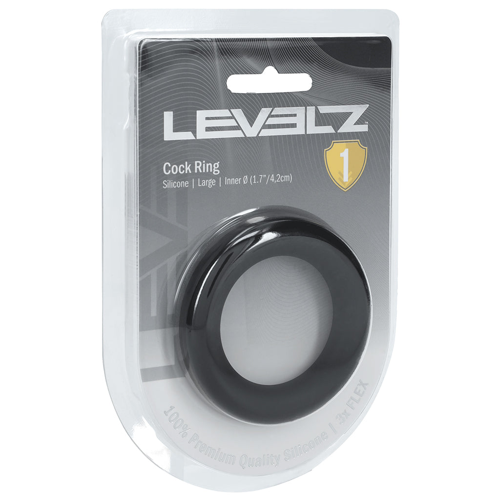 LEVELZ Silicone Large Cock Ring in 1.7