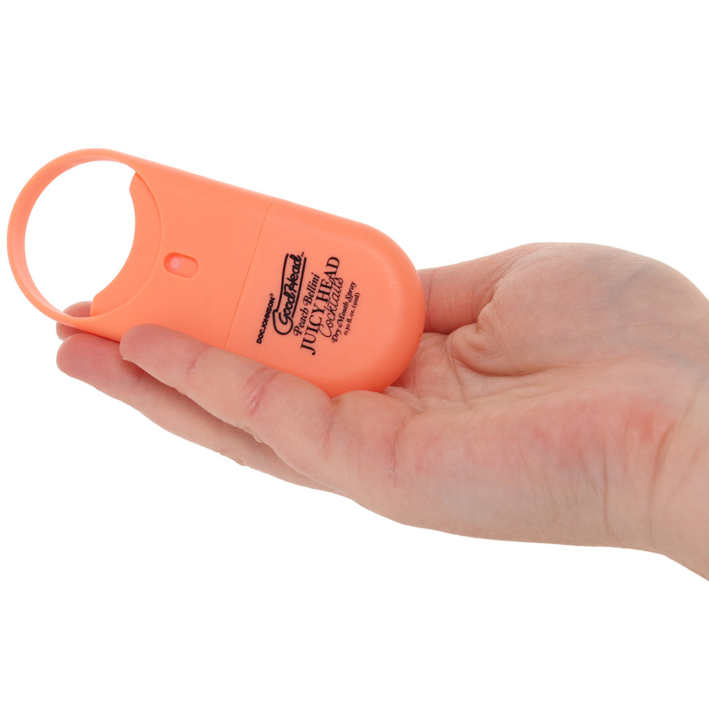 GoodHead Dry Mouth Spray To-Go in Peach Bellini