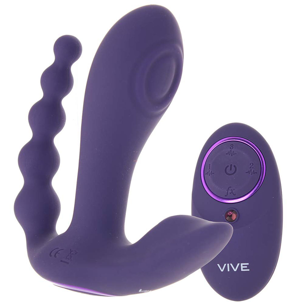 Shots Toys Vive Kata Pulse Wave Double Penetration Vibe - Vibrators - HoneyHugs Canada