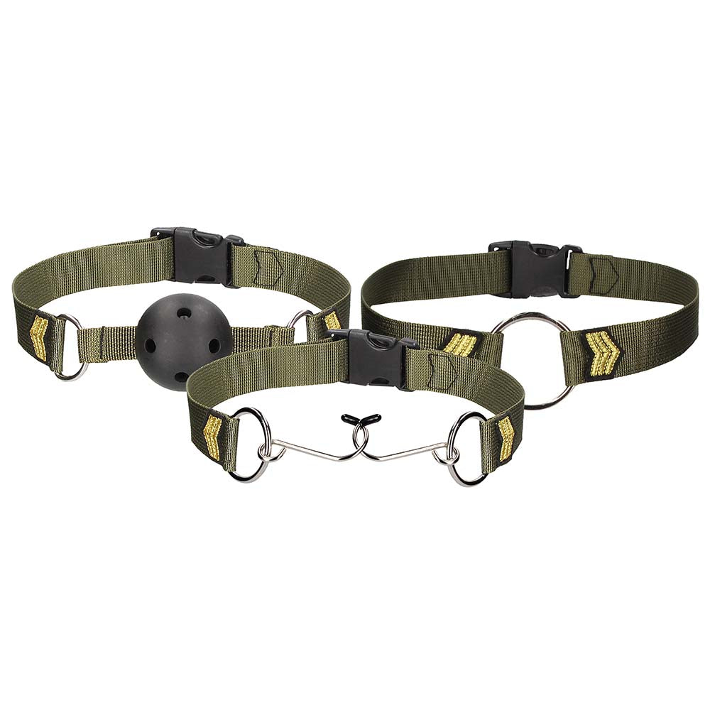 Ouch! Army Bondage Kit: Command Your Desires – The Ultimate Restraint & Fetish Play Set