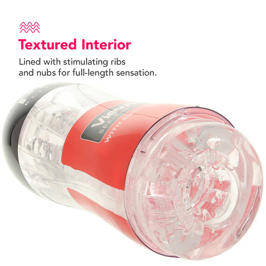 Pipedream Extreme Toyz PDX Elite ViewTube See-Thru Stroker - Male Masturbators - HoneyHugs Canada (View 2)