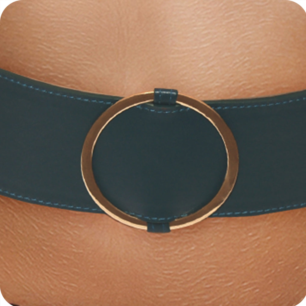 Ouch! Halo Green Waist Bondage Belt S/M - Fashion & Fetish Elegance
