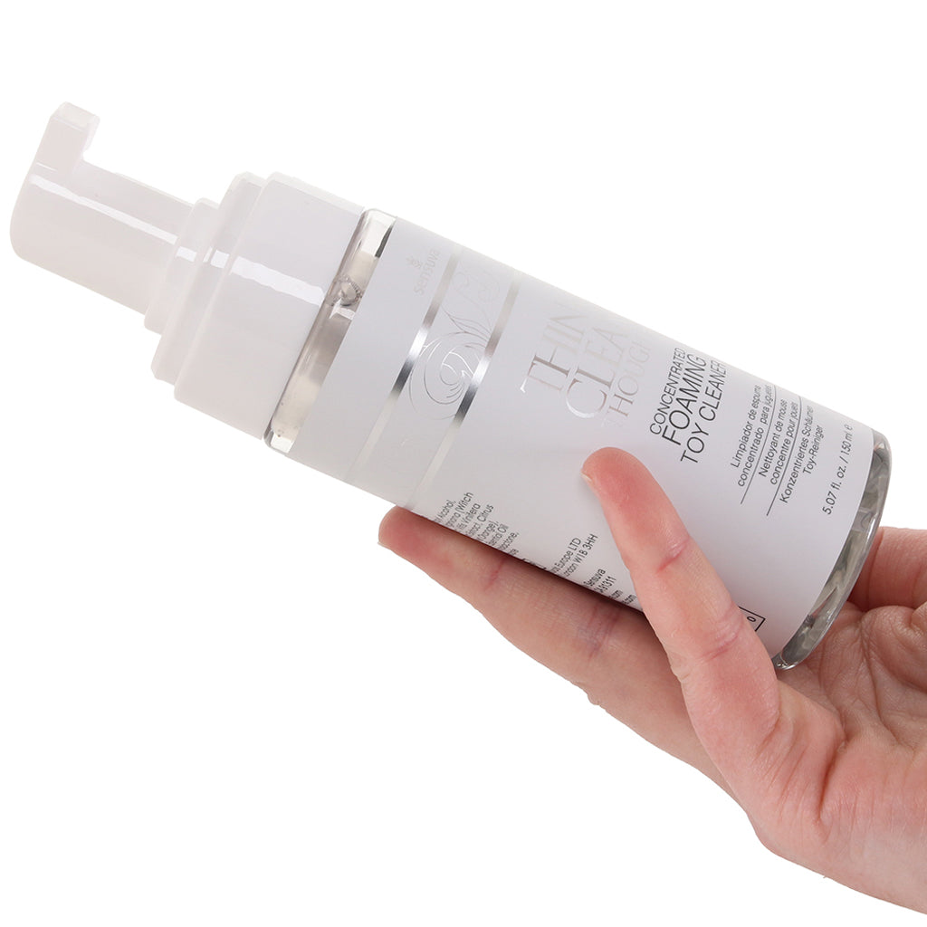 Sensuva Think Clean Thoughts Foaming Toy Cleaner 5.07oz - Vibrators - HoneyHugs Canada (View 4)