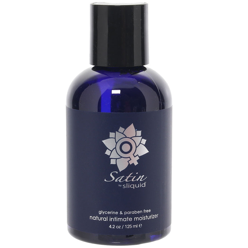 Sliquid Naturals Satin: Luxurious, Glycerine-Free Water-Based Lubricant for Ultimate Comfort