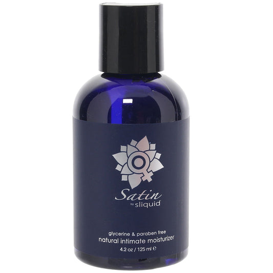 Sliquid Naturals Satin: Luxurious, Glycerine-Free Water-Based Lubricant for Ultimate Comfort