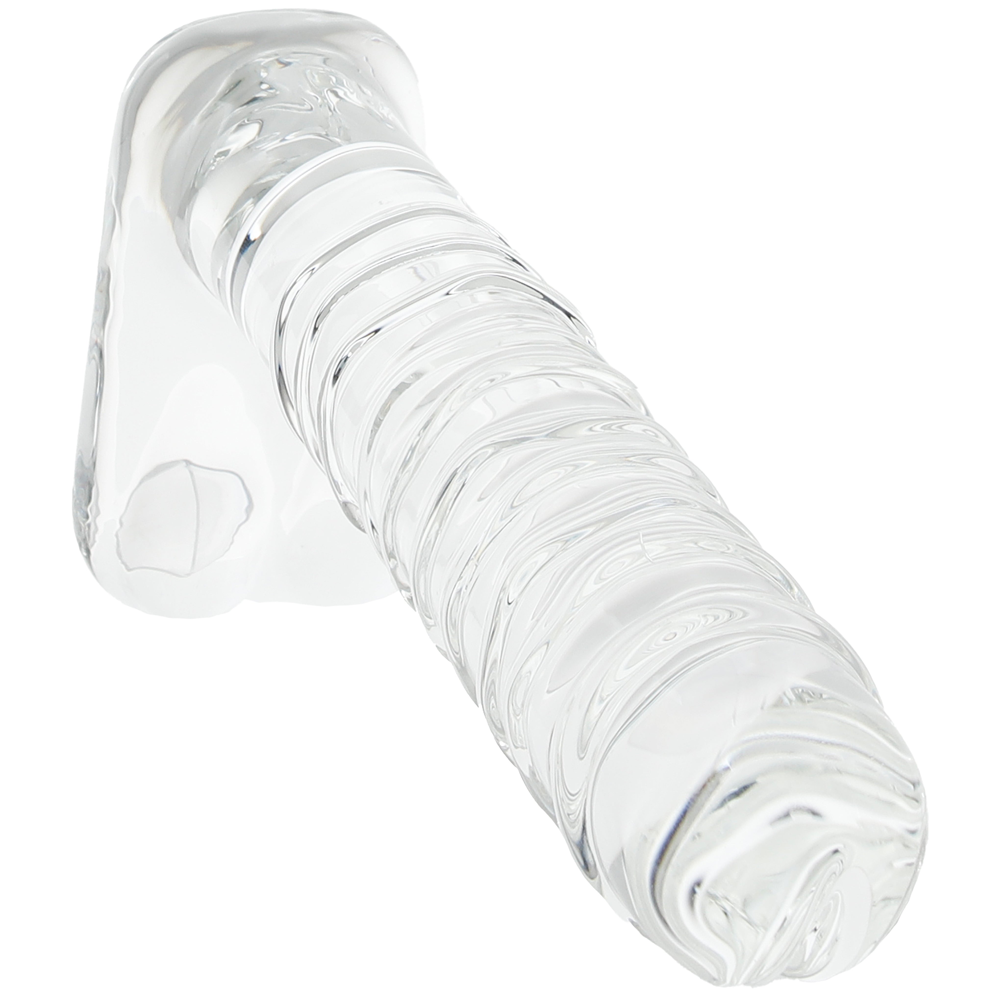 Clarity Seraphic Serenade Ballsy Glass Dildo