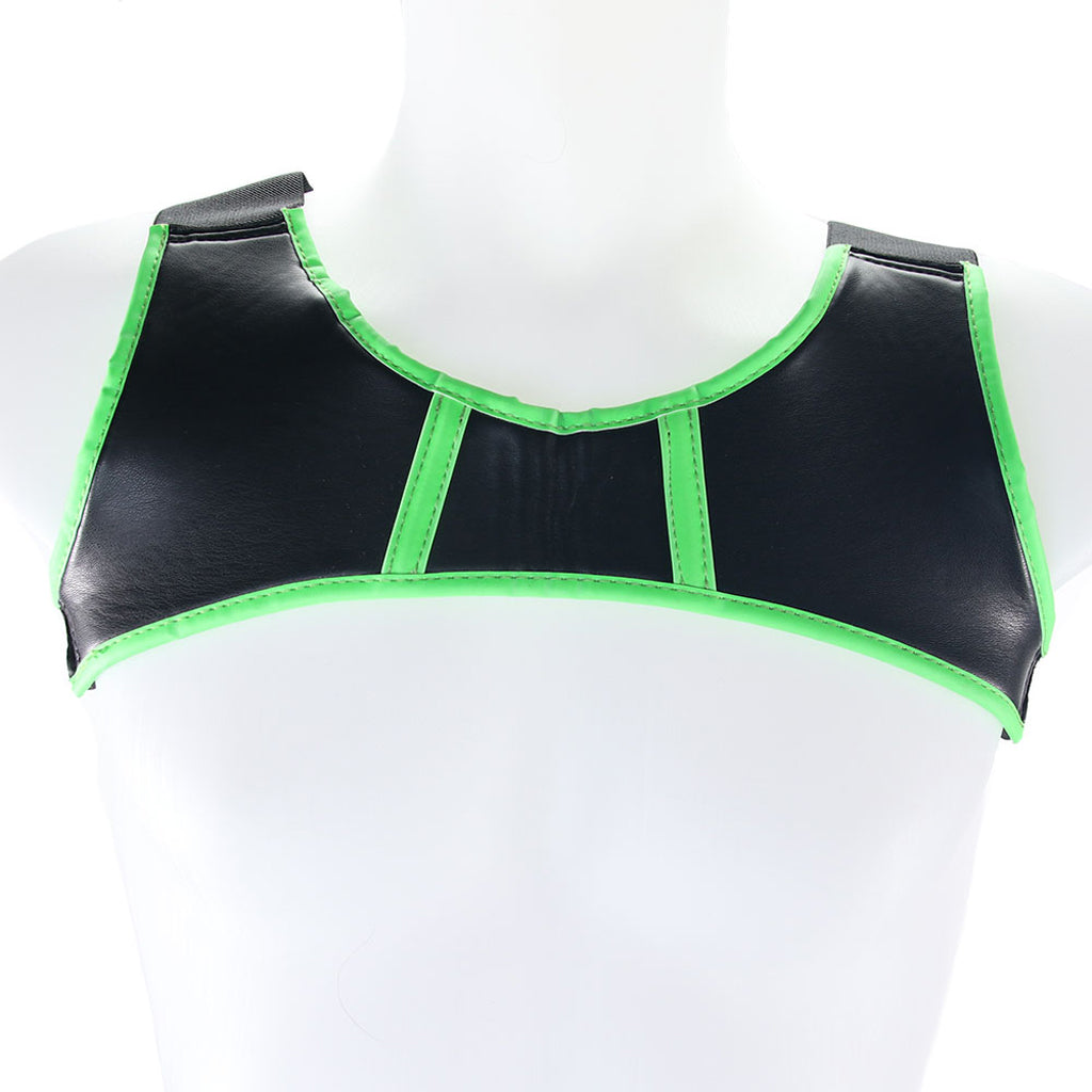 Ouch! Luminous Neoprene Harness: Glow-in-the-Dark Seduction for Consensual Play
