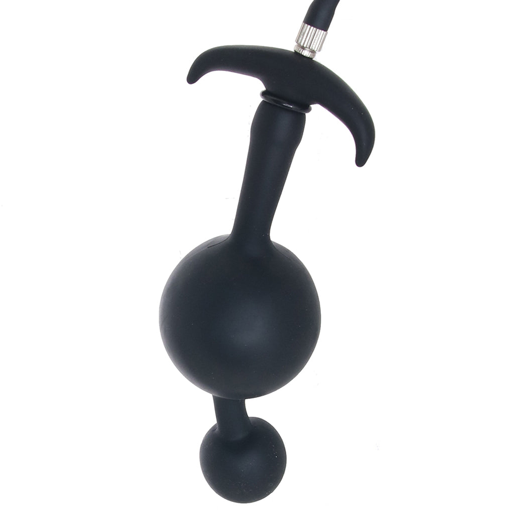 Master Series Rattler: Luxury Inflatable Anal Beads for Tailored Pleasure