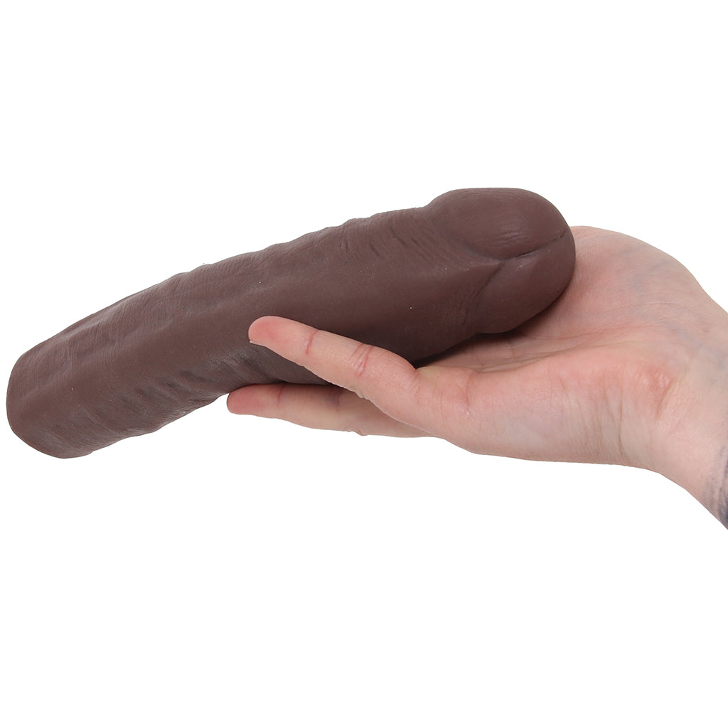 XR Brands Jock Vibrating Realistic Penis Extender in Dark - Dildos - HoneyHugs Canada (View 4)
