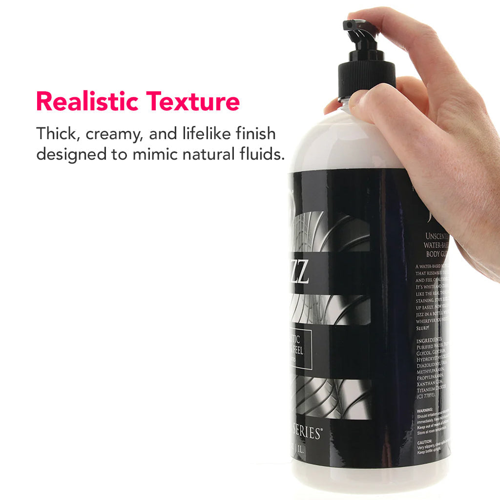 Master Series Jizz Unscented Lubricant in 34oz/1L