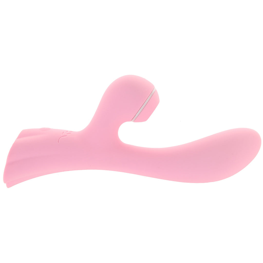 Luxe Collection Luxe Aura Suction Vibe in Pink - Vibrators - HoneyHugs Canada (View 3)
