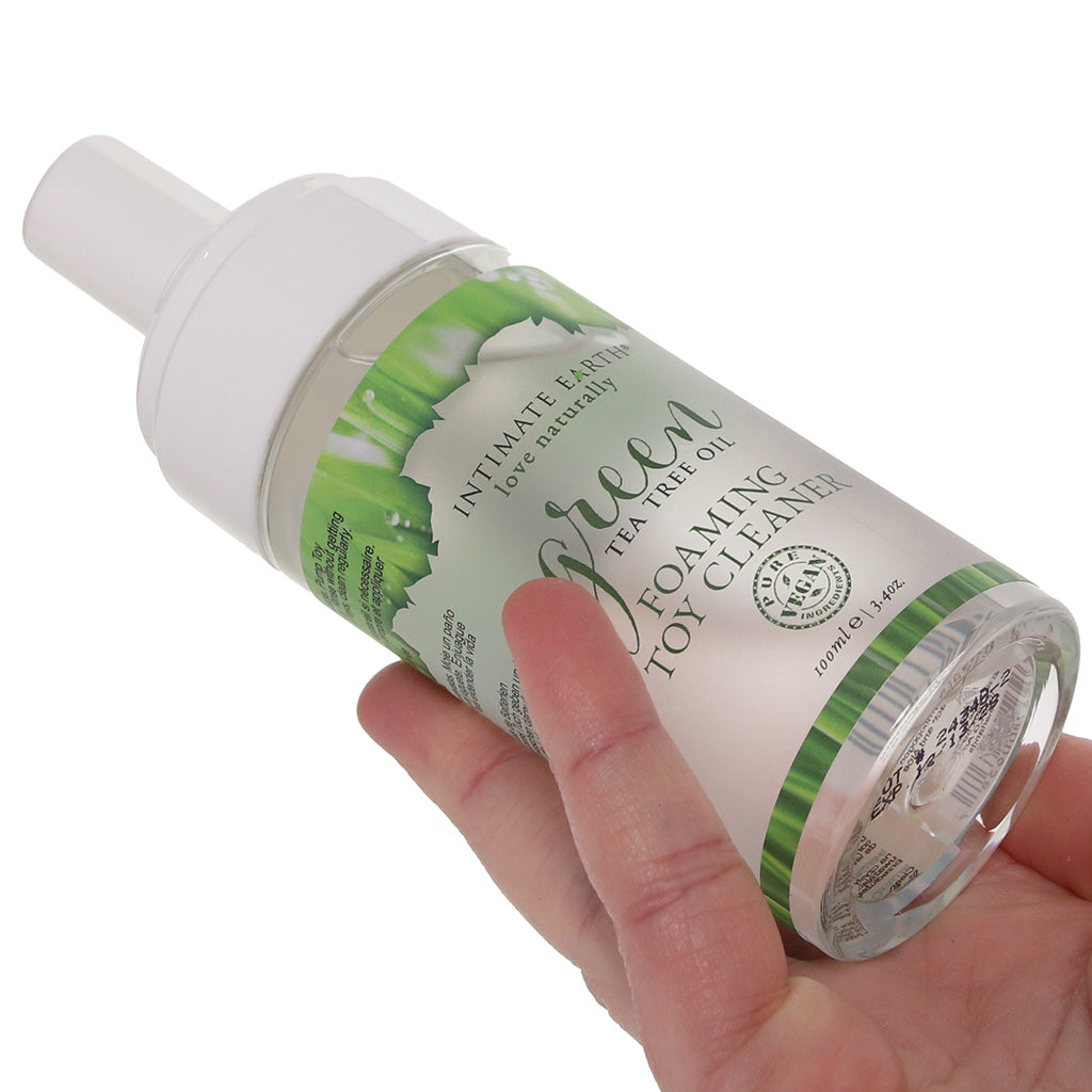 Green Foaming Toy Cleaner in 3.4oz/100ml