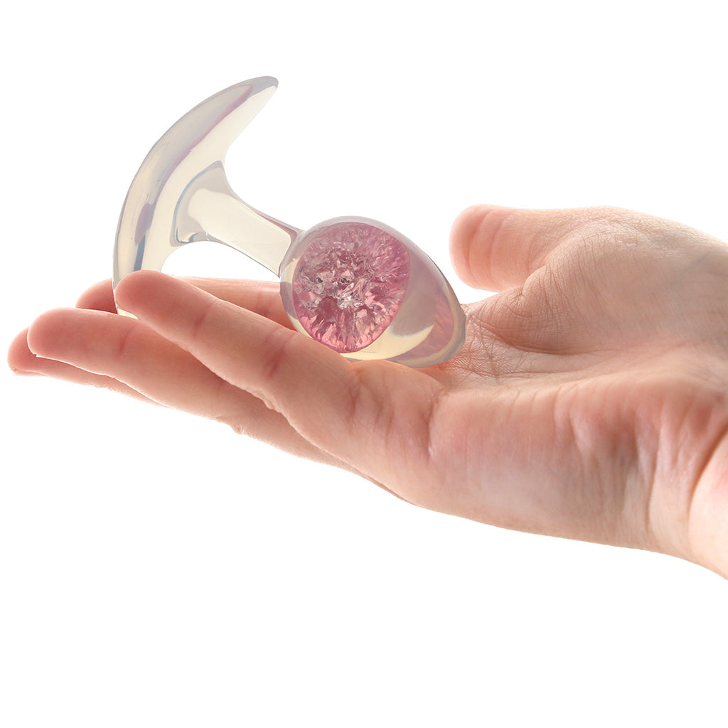 Cosmic Glams Pink Butt Plug in Small