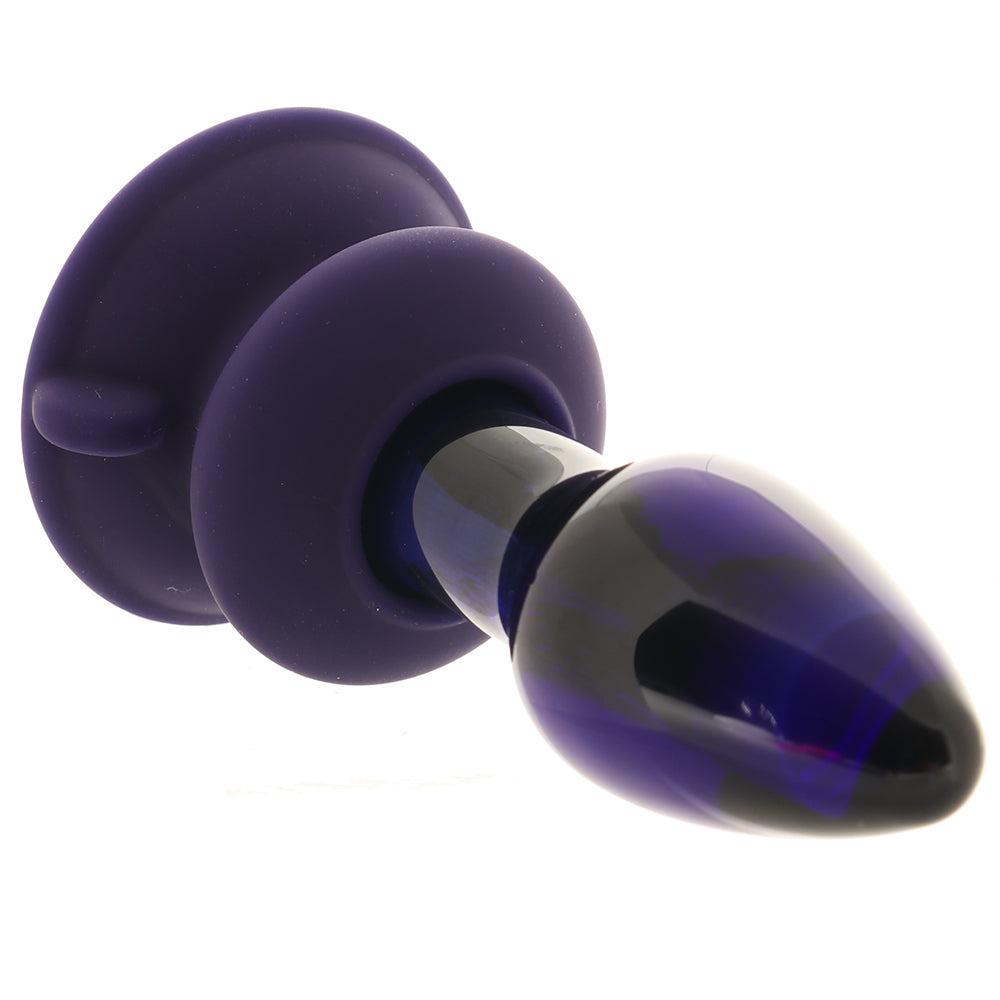 Icicles Icicles No.85 Vibrating Glass Plug in Purple - Vibrators - HoneyHugs Canada (View 2)