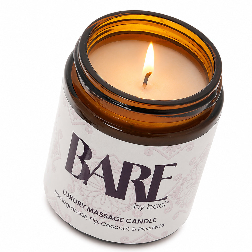Bare Massage Candle 4oz/118ml in Plumeria