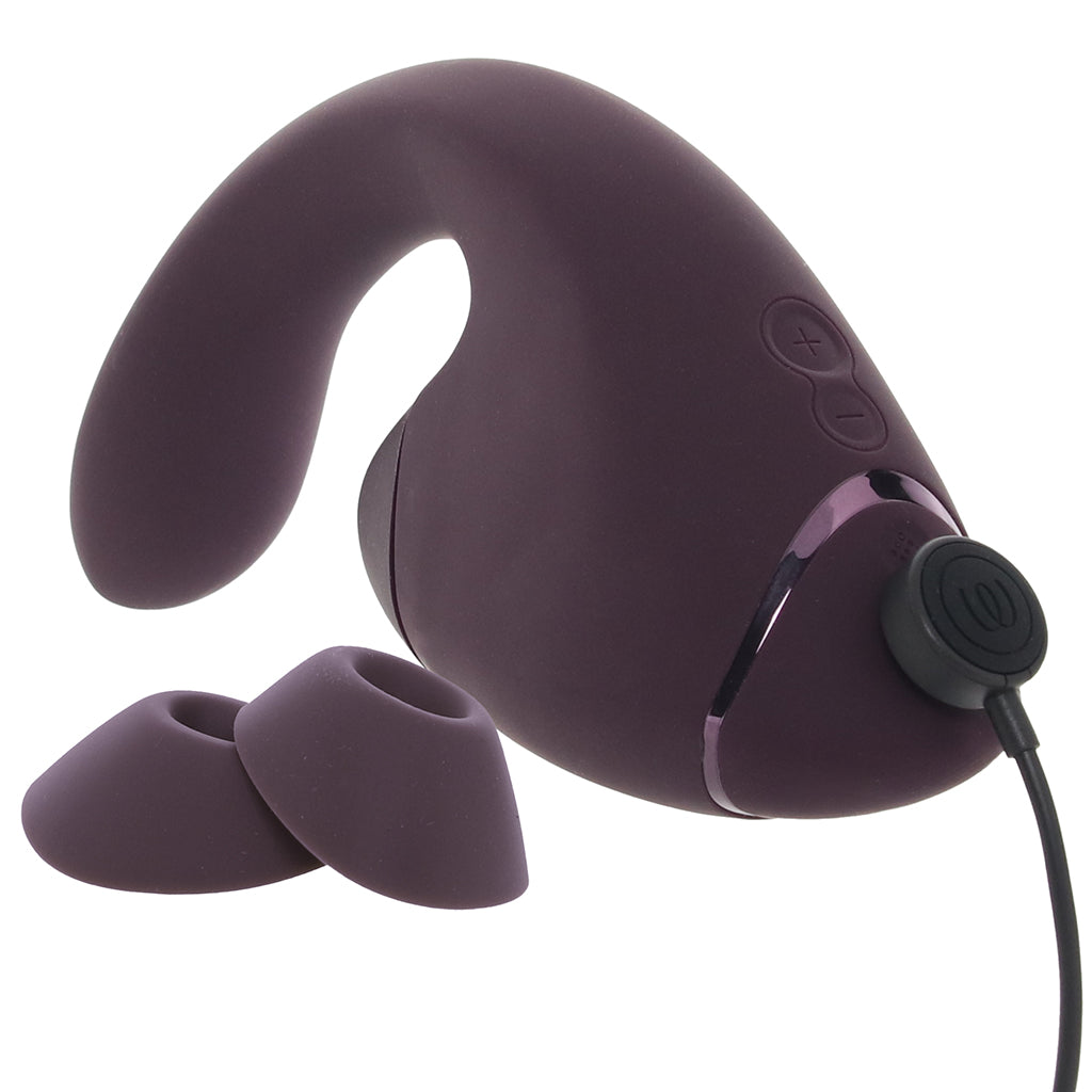 Womanizer Next Duo Clitoral Suction & G-Spot Vibe in Purple