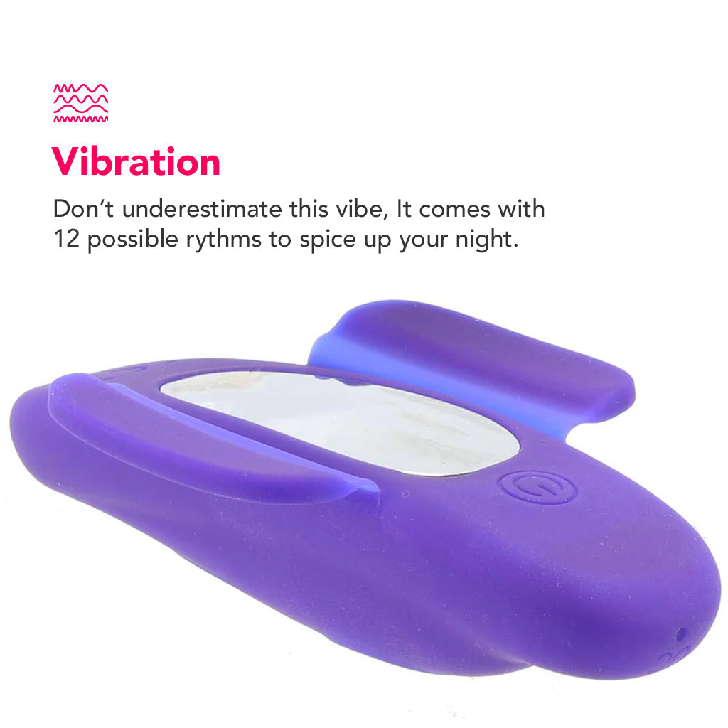 Lock-N-Play Remote Pulsating Panty Teaser Vibe