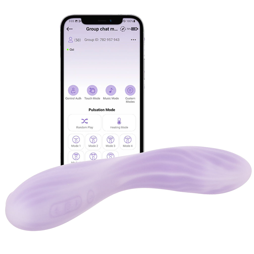 Svakom Margot App Controlled Warming G-Spot Vibe - Vibrators - HoneyHugs Canada (View 5)