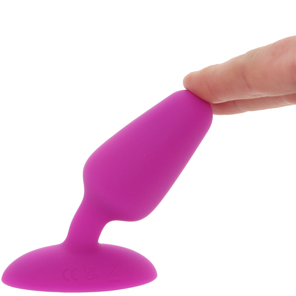 Bang! Bang! Vibrating Silicone Butt Plug in Purple - Vibrators - HoneyHugs Canada (View 8)