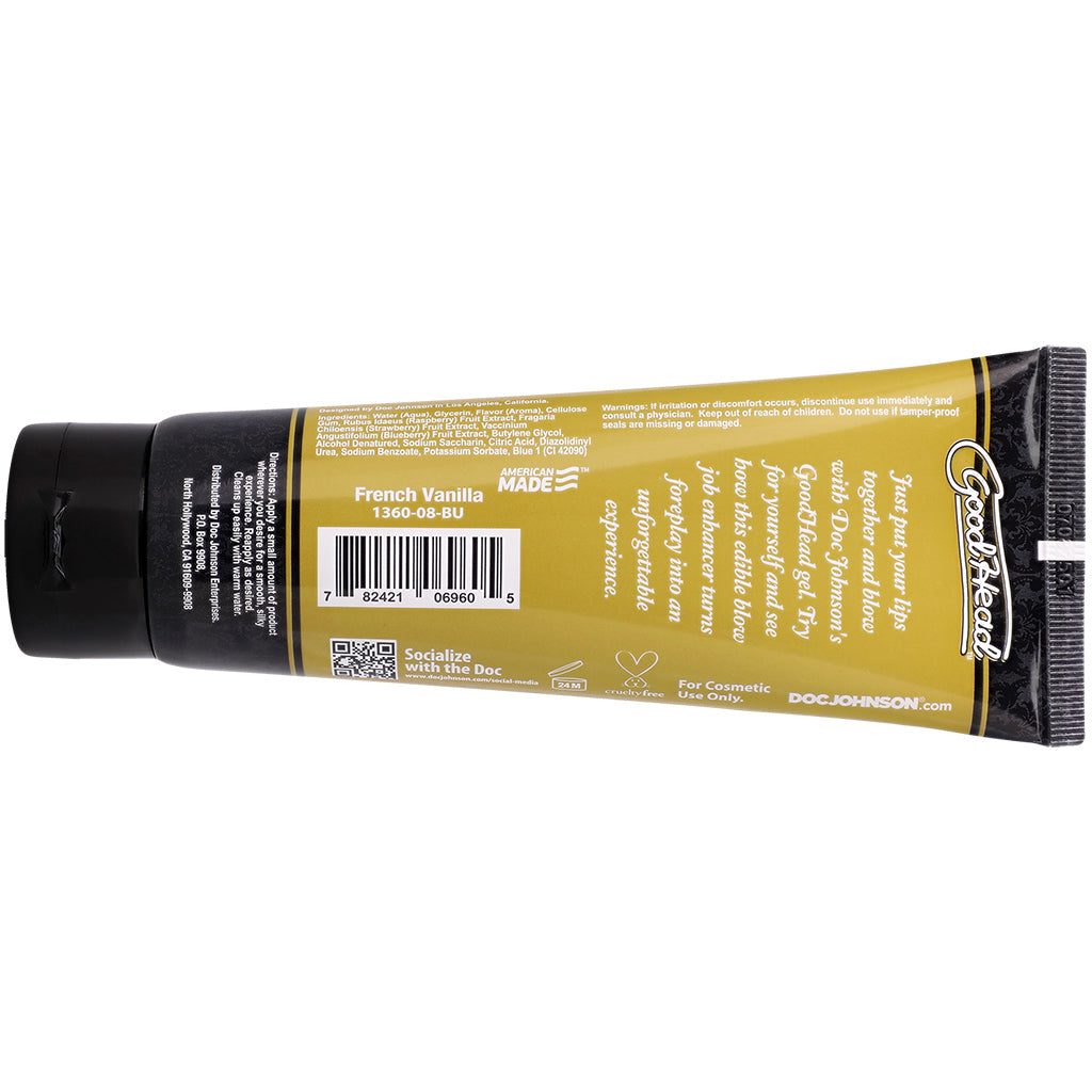 GoodHead Oral Delight Gel 4oz/113g in French Vanilla