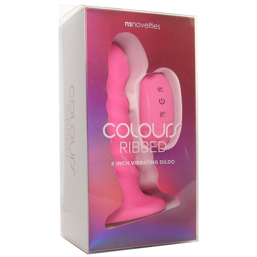 colours Colours 6 Inch Ribbed Remote Vibe in Pink - Vibrators - HoneyHugs Canada (View 9)