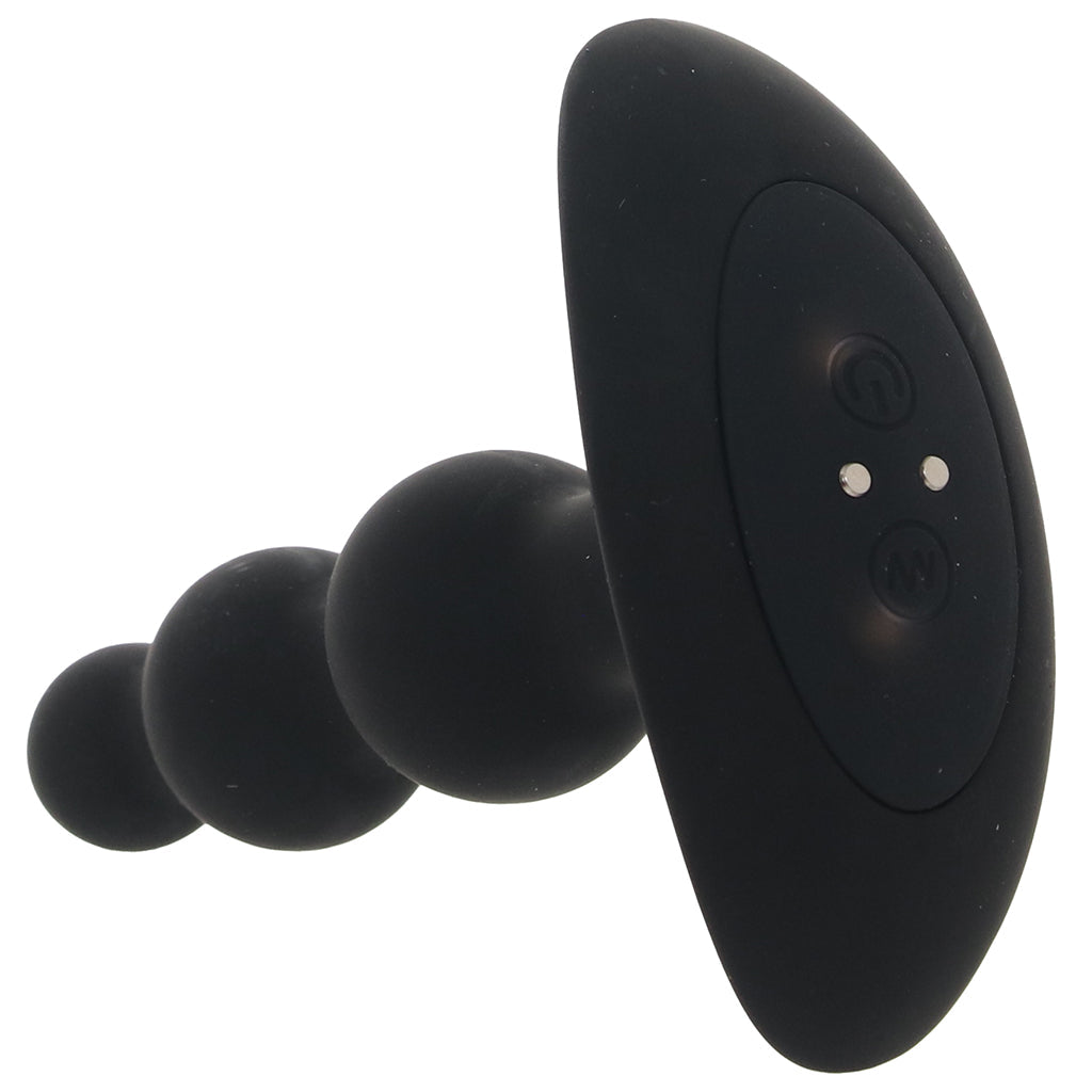 A-Play Beaded 5.5 Inch Anal Vibe in Black