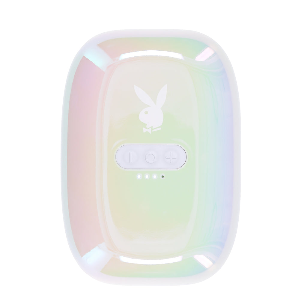 Playboy In A Pinch: Elite Vibrating Nipple Clamps & Recharge Case for Exquisite Sensation