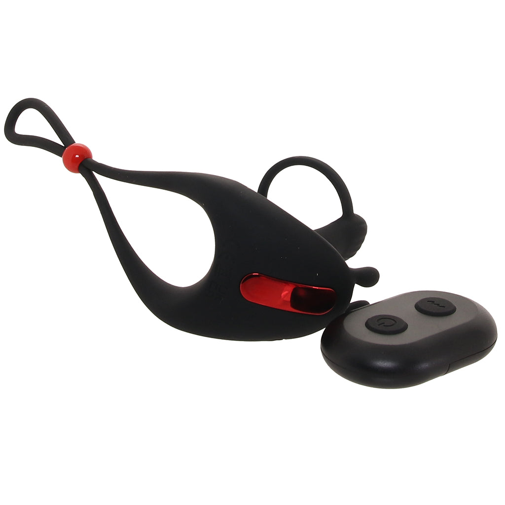 Nasstoys Cock Power Remote Control Cock Ring & Ball Cinch - Vibrators - HoneyHugs Canada (View 3)