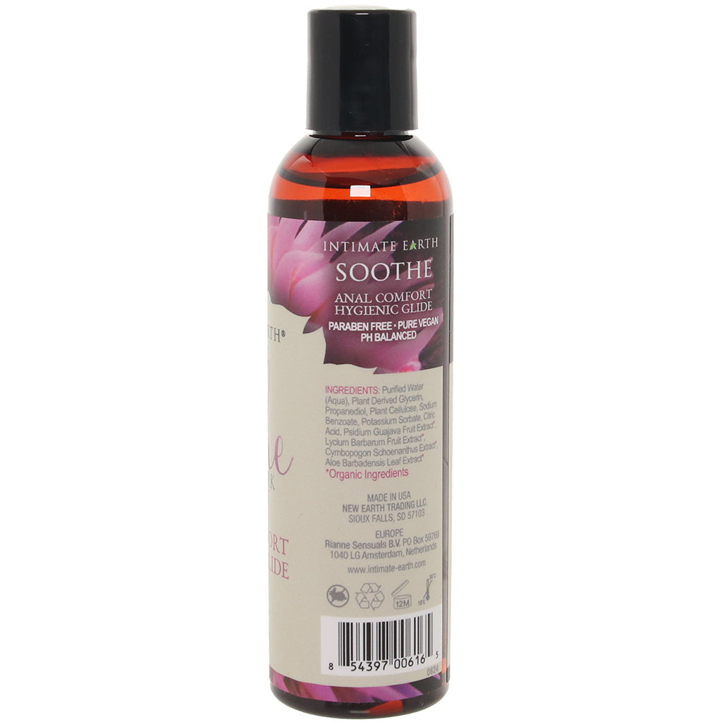 Intimate Earth Soothe Antibacterial Anal Glide - Guava Bark Water-Based Lube