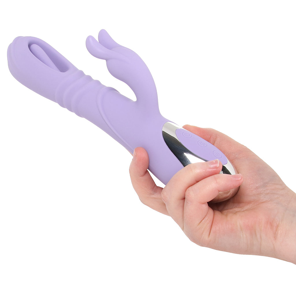 Playboy Playboy Tap Me In Thrusting Rabbit Vibe - Vibrators - HoneyHugs Canada (View 4)