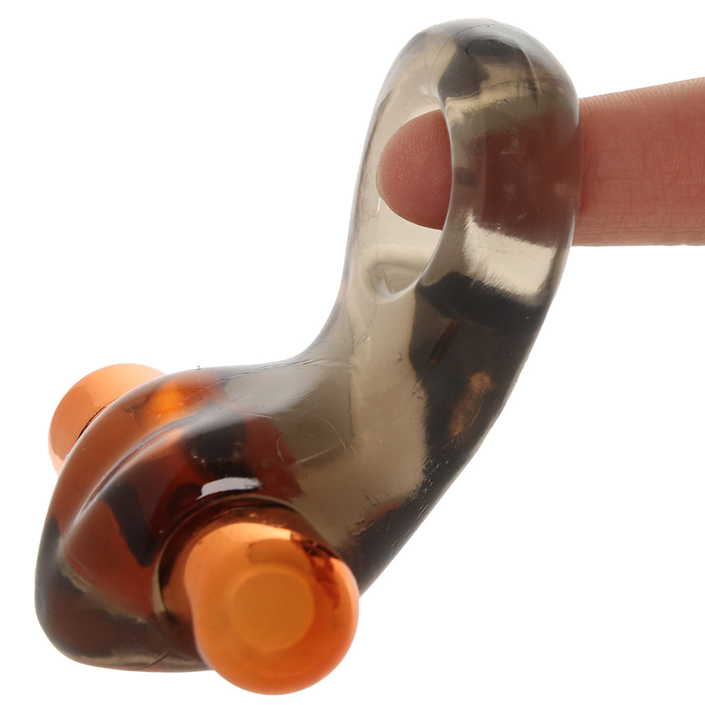 Stay Hard Smooth Vibrating Cock Ring Set