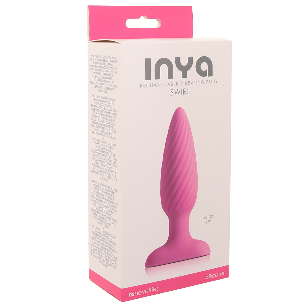 Inya Inya Swirl Vibrating Butt Plug - Vibrators - HoneyHugs Canada (View 9)