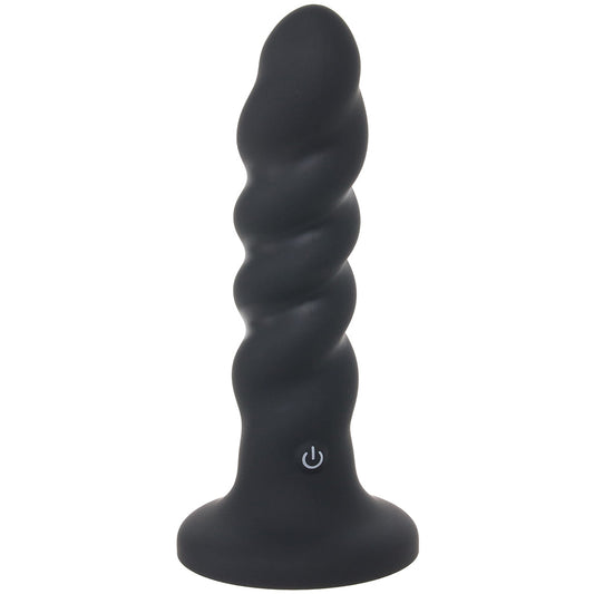 CalExotics Onyxxx Vibrating Rippled Probe - Vibrators - HoneyHugs Canada