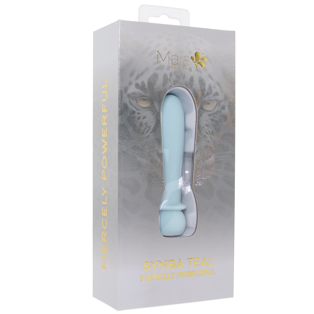 Maia Symba Fiercely Powerful Smooth Bullet Vibe in Teal - Vibrators - HoneyHugs Canada (View 9)