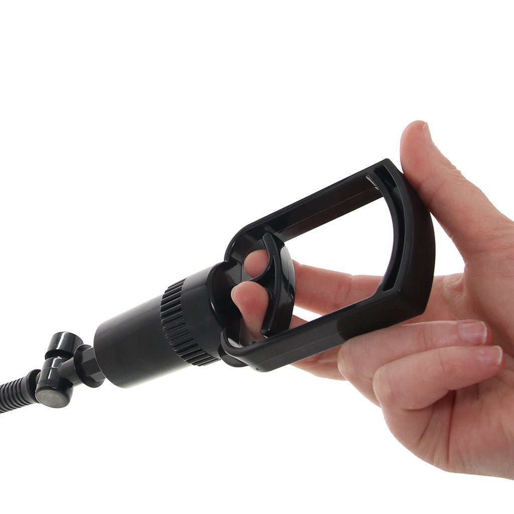 Jock Pump Up Pull Rod Penis Pump with Pressure Gauge