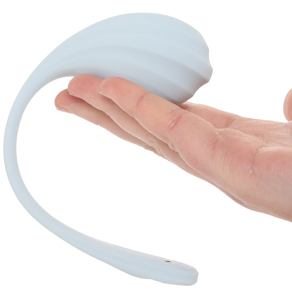 Satisfyer Satisfyer Smooth Petal Wearable Vibe in Light Blue - Vibrators - HoneyHugs Canada (View 4)