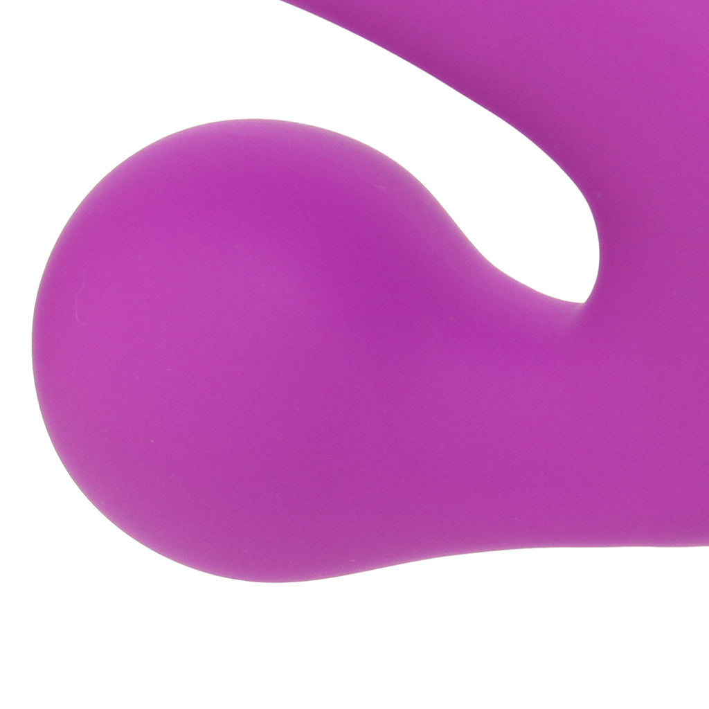 Bang! Gyro Silicone Rabbit Vibe in Purple