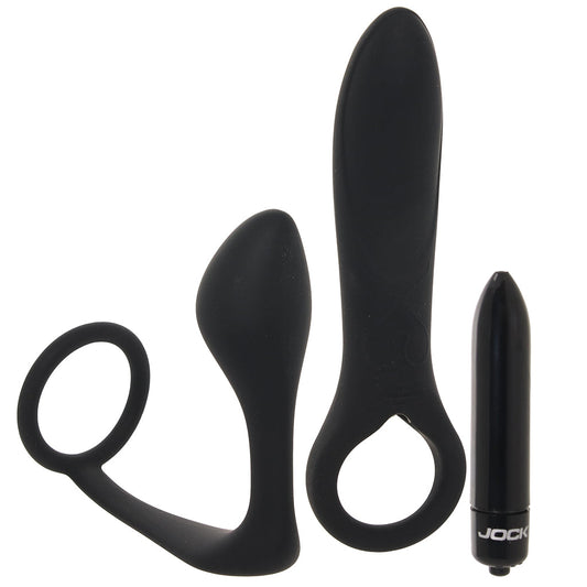 Jock Silicone Vibrating P-Spotter Set