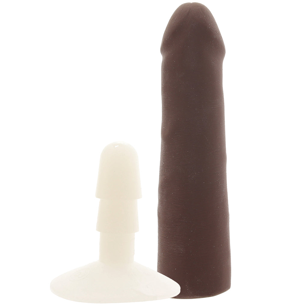 Doc Johnson The Realistic 7 Inch Cock in Chocolate - Vibrators - HoneyHugs Canada (View 3)