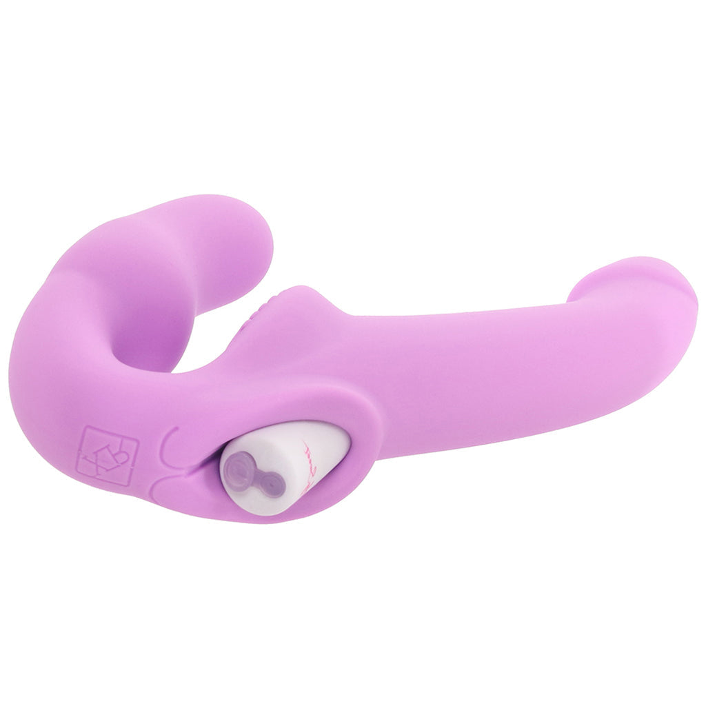 XR Brands Candy Crush Remote Strapless Strap-On Vibe - Vibrators - HoneyHugs Canada (View 5)